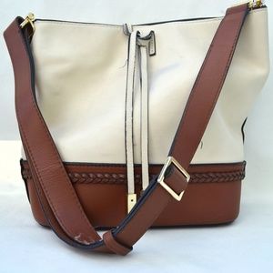 Ivanka Trump Leather Bucket Bag